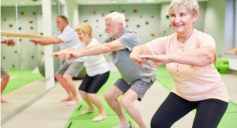 Senior Fitness: Yoga and Stretching Exercises